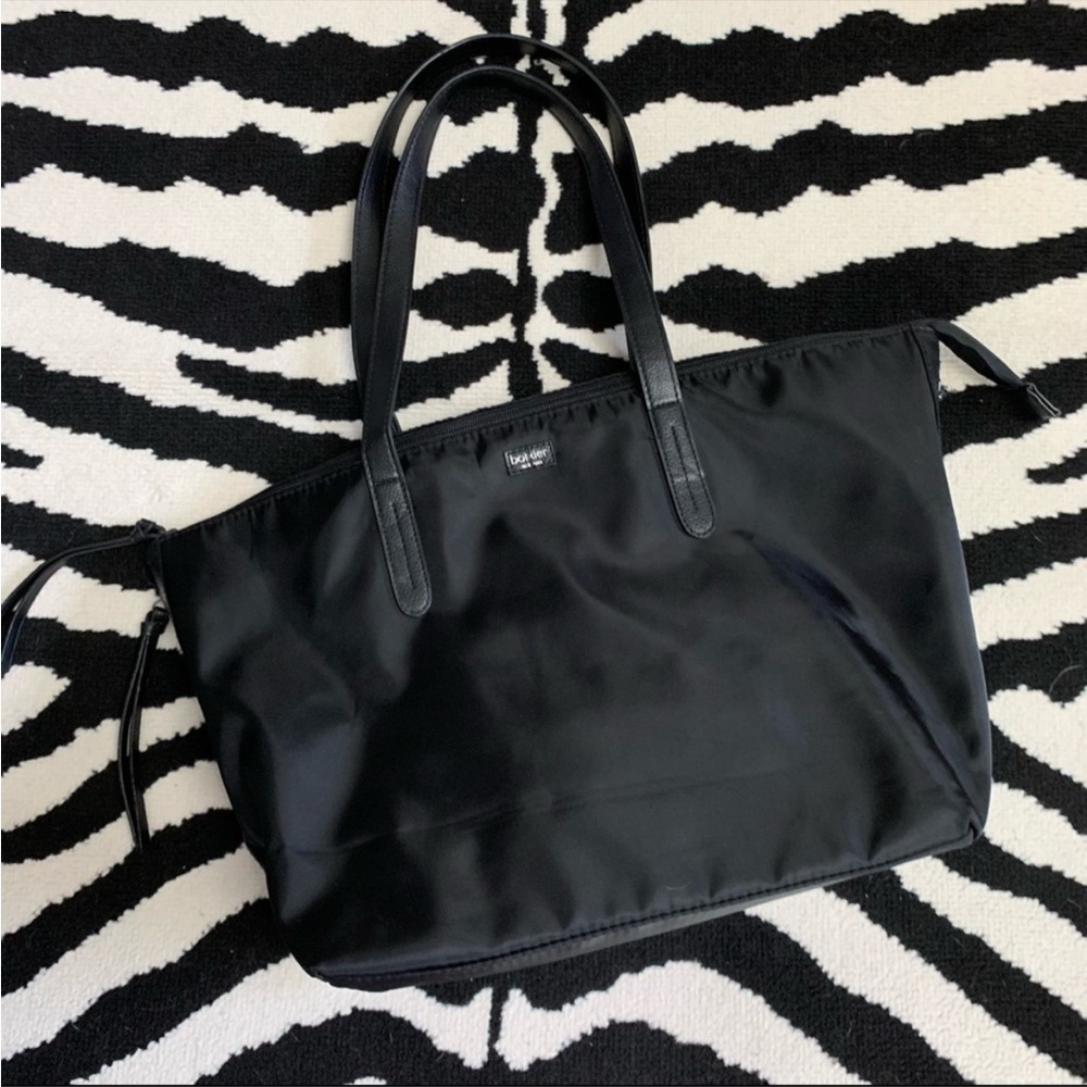 Botkier New York Bond Black Nylon Tote Carry All Bag - Picture 15 of 15